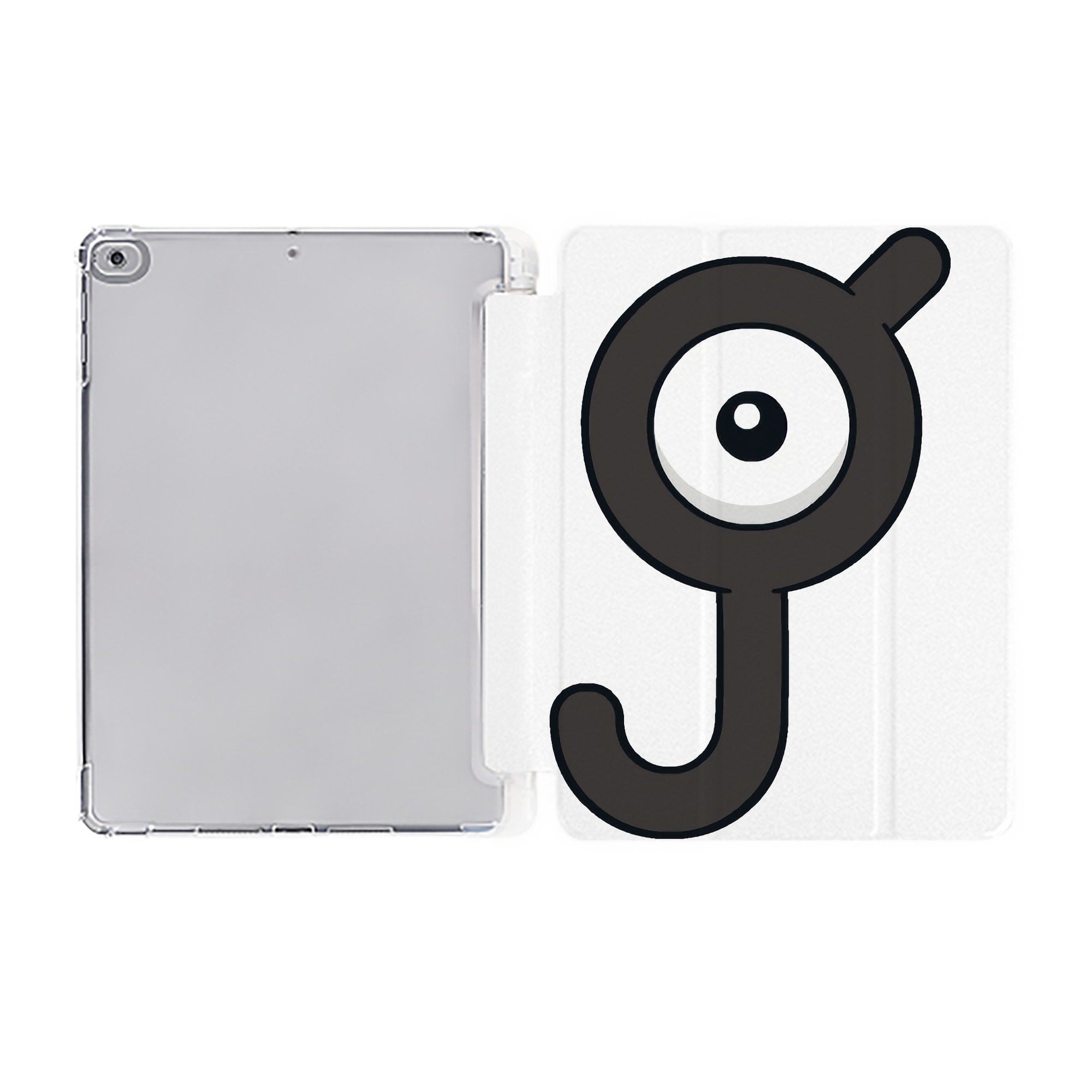 （画像用） ポケットモンスター Pokémon IPad ケース ペン収納付き 三つ折りスタンド PUレザー×シリコン 対応機種9.5/10.5/10.9インチ